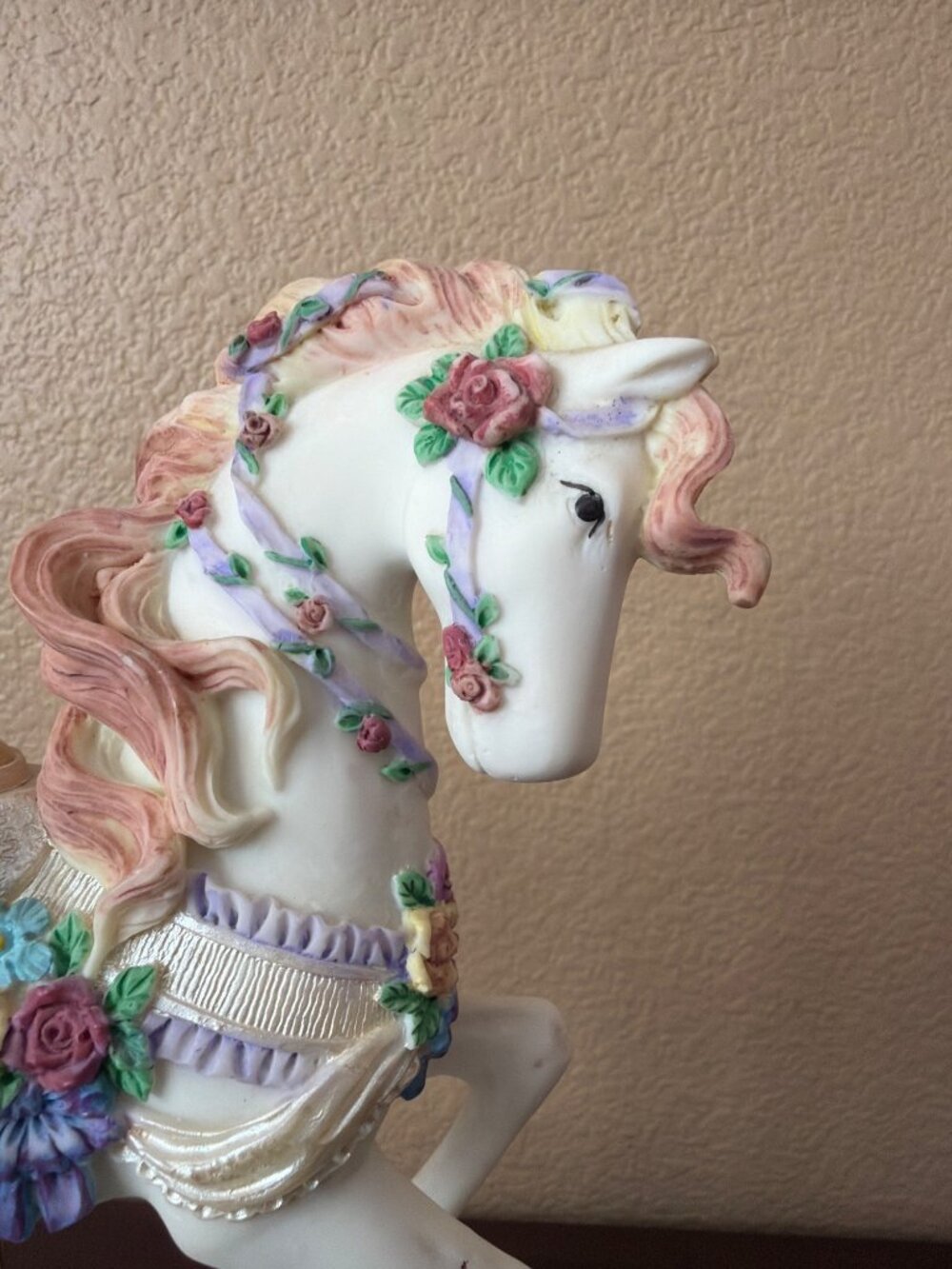 1995 San Francisco Music Box Morning Dance Carousel Horse LE 1044/3000 - Picture 7 of 16